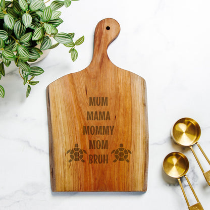 MOM Live Edge Artisan Wood Serving Board